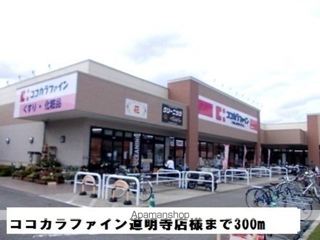 ドラックストア　ココカラファイン道明寺店様（ドラッグストア）まで300m