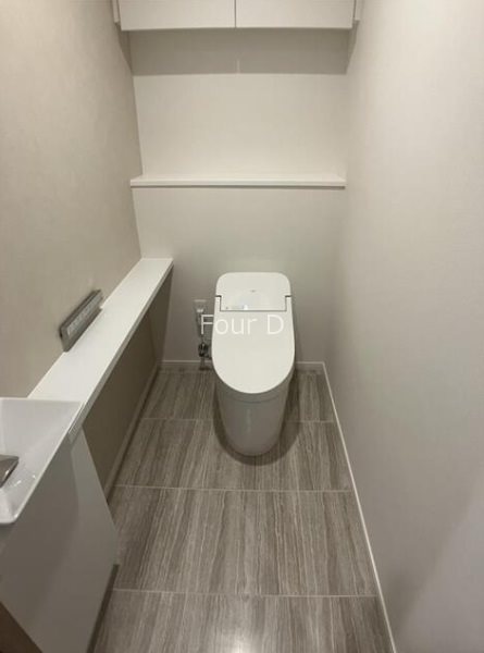 HARUMI FLAG SUN VILLAGE D棟のトイレ写真
