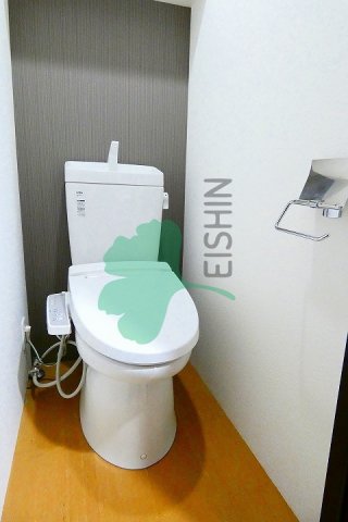 トイレ　清潔感のあるトイレです。