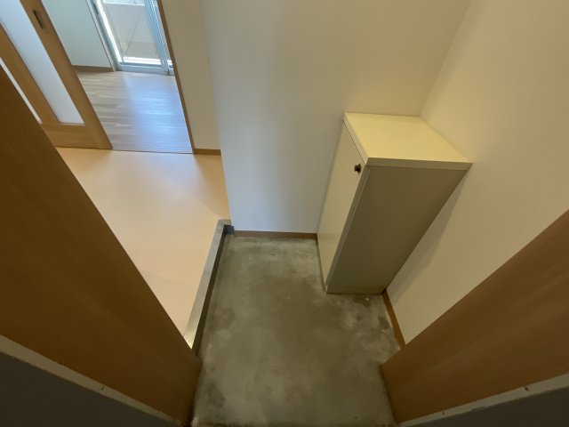 玄関　明るい玄関です