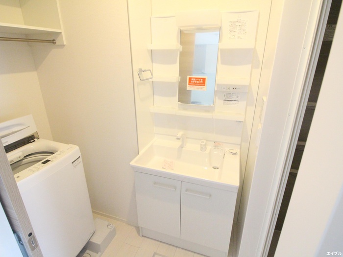 洗面設備　※他の部屋の参考写真です。