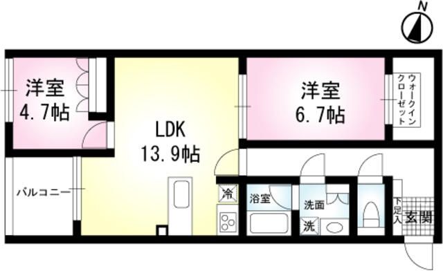 Maison Blancの間取り写真