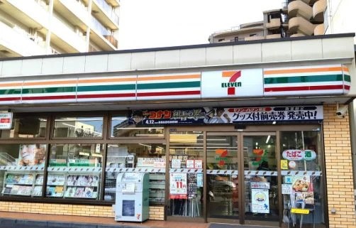 コンビニ　セブンイレブン 江東亀戸7丁目店（コンビニ）まで120m