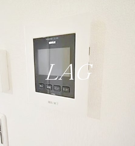 セキュリティ　モニター付きインターフォンです。
