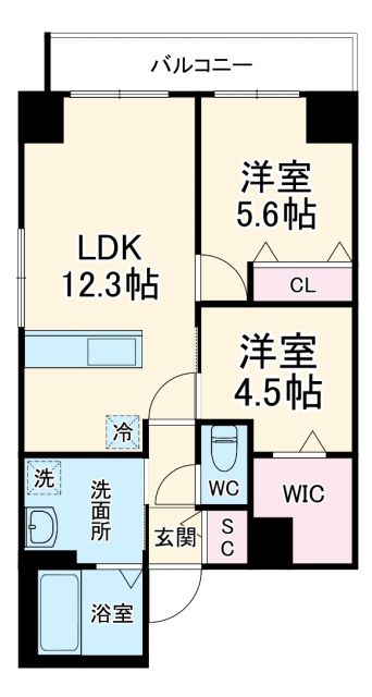 Garden House III 大宮土呂駅前の間取り写真