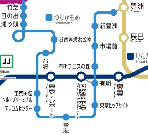眺望　☆路線図☆