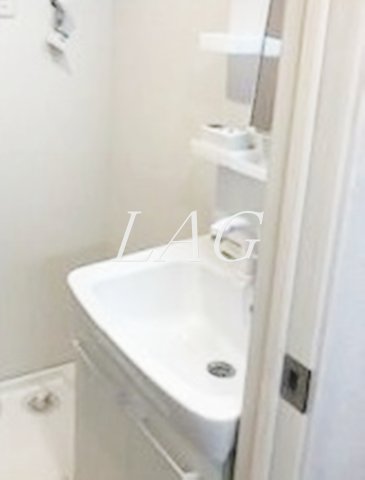 洗面設備　洗面台です。