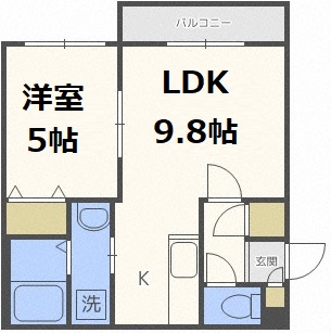 アルシオーネＮ４の間取り