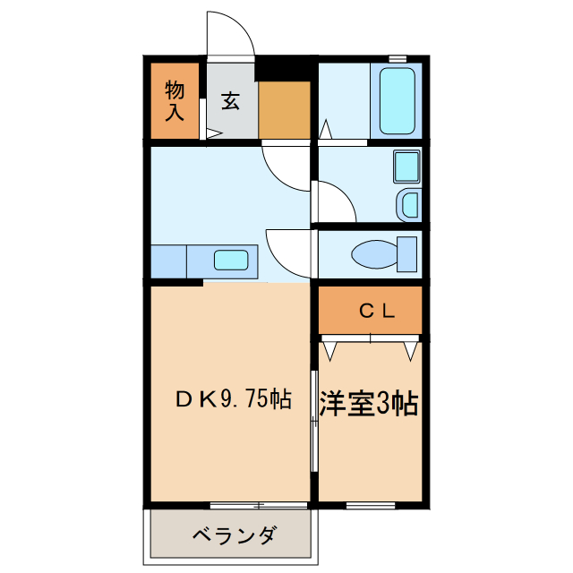 フォレストIIの間取り