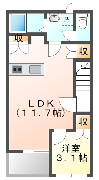 ルスデルソルの間取り