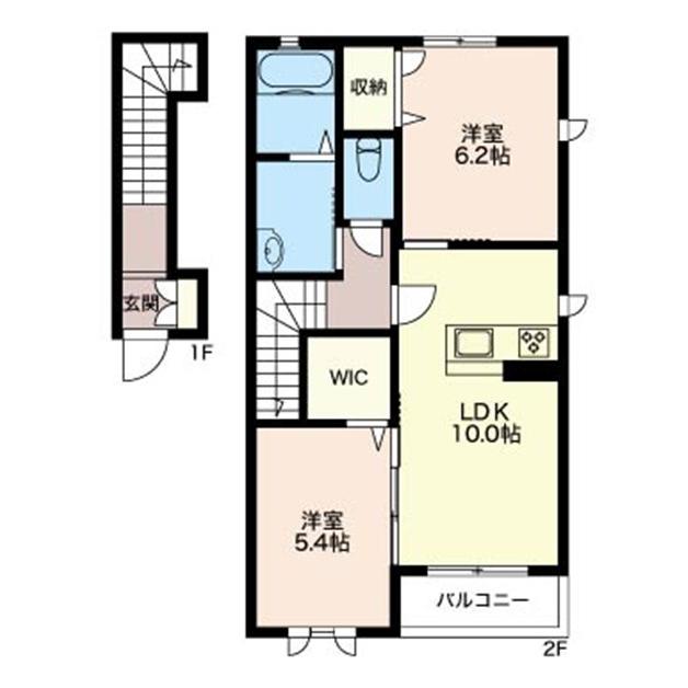 ル　ヴァン１（小泉町）の間取り