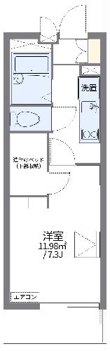 レオパレス愛の間取り