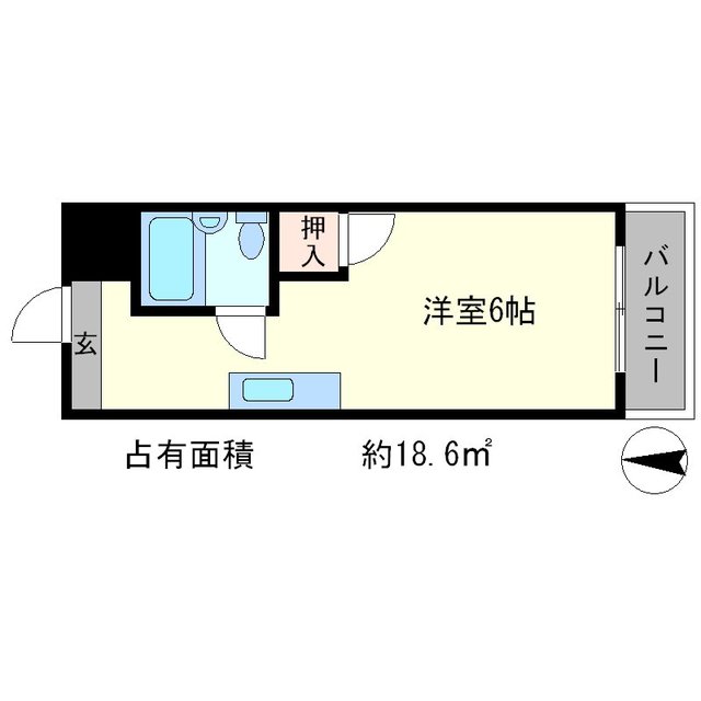 コルザ河村の間取り