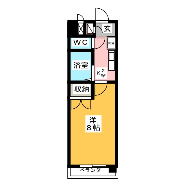 クレセントＭ浮島の間取り