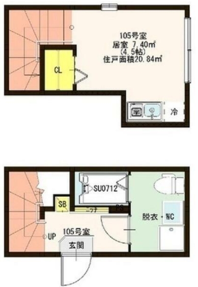 メゾン赤羽の間取り