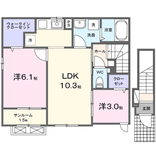 ソラーナの間取り