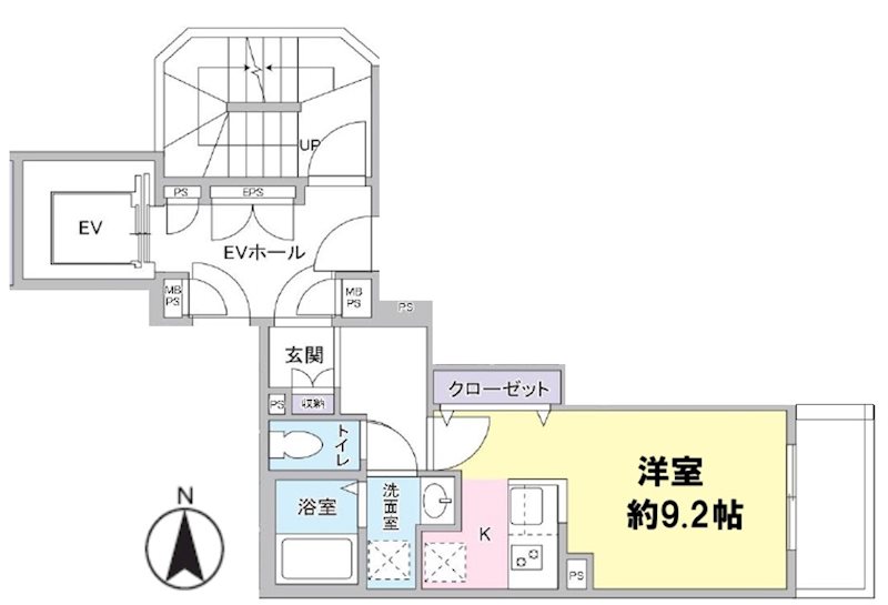 Liberte町屋の間取り