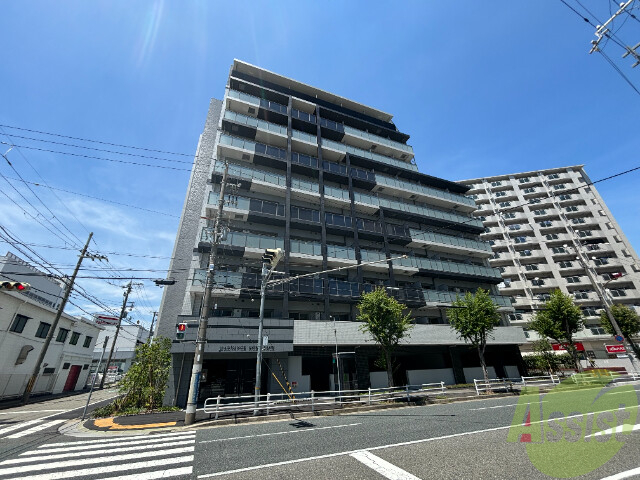 【神戸市長田区二番町のマンションの建物外観】