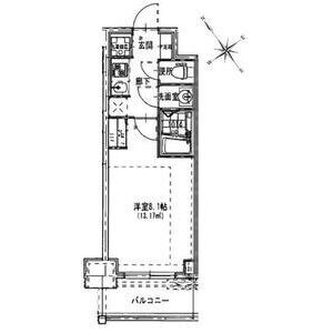 S-RESIDENCE都島の間取り