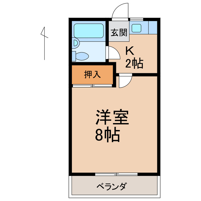 アップルハウスの間取り