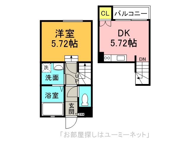 Ｓｅｒｅｏ楠元Ｂ棟の間取り