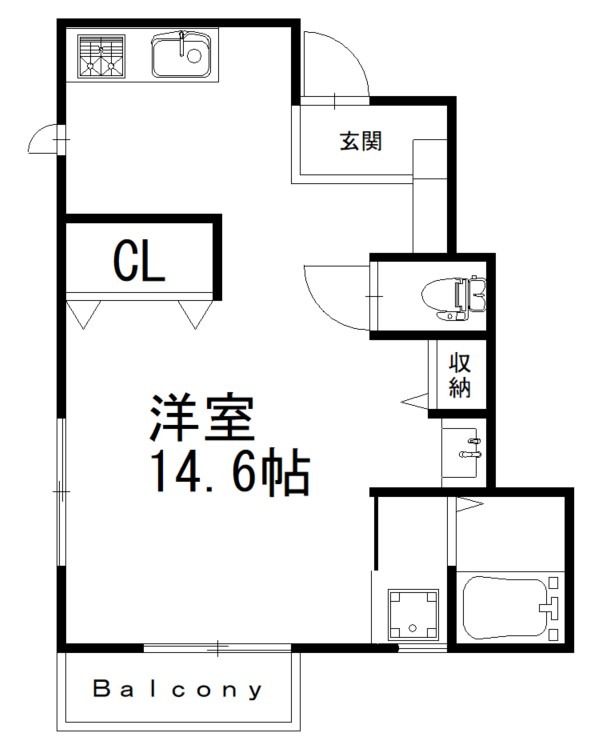 浜松市浜名区新都田のアパートの間取り