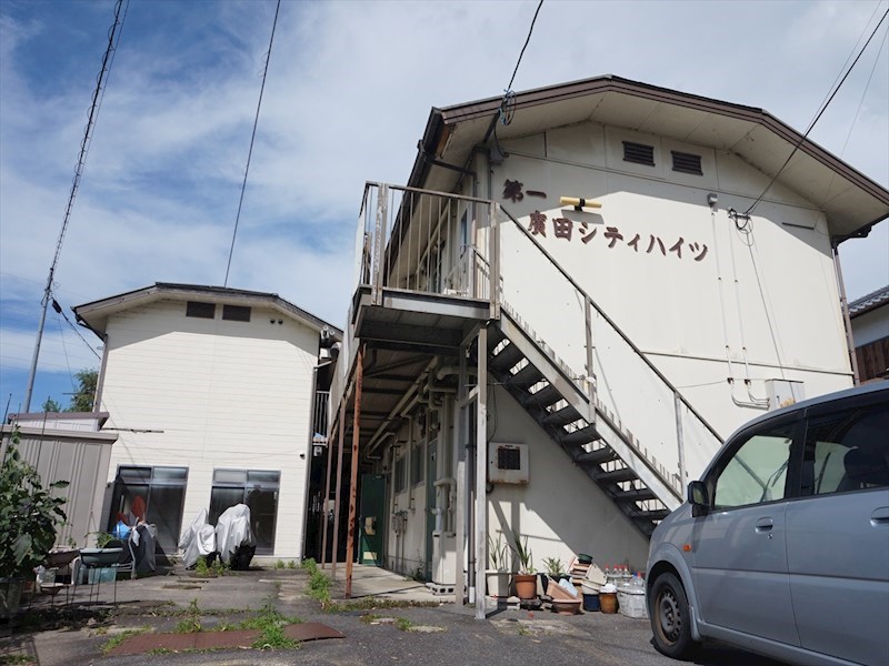 【第一廣田シティハイツの建物外観】