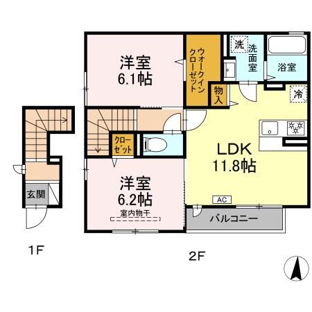 ジュピターの間取り