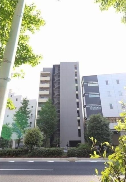 文京区白山のマンションの建物外観