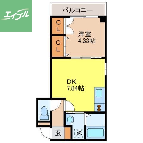 プレイス小島の間取り