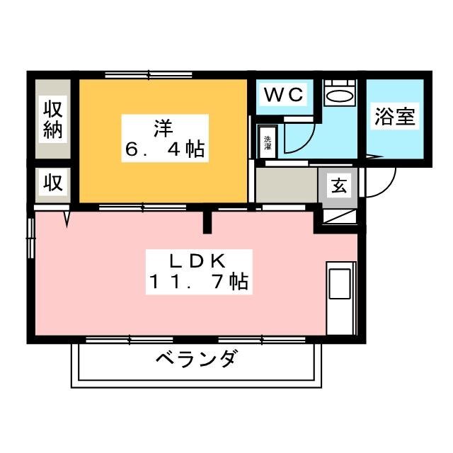 サンパティークの間取り