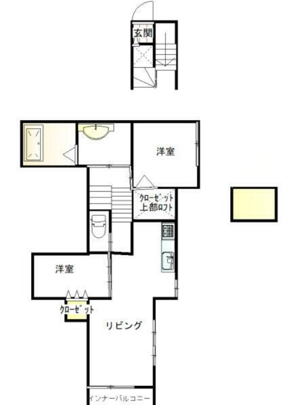 ヴィラユングフラウの間取り