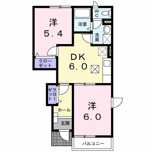 Ｖｉｌｌａ　ＭＫの間取り