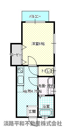 ヴァンフォーレの間取り