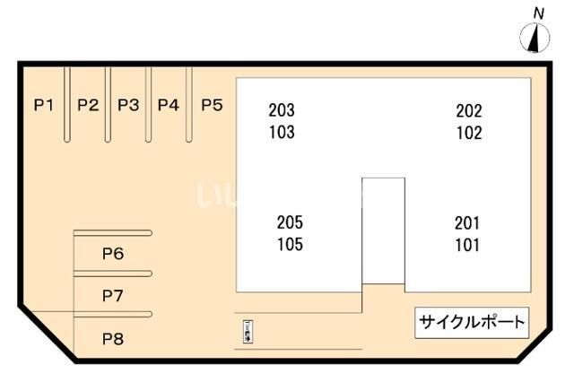 【吉川市美南のアパートのその他】