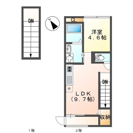 ラークスパーの間取り