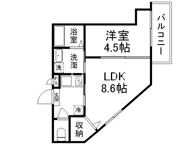 grazioso聖護院の間取り