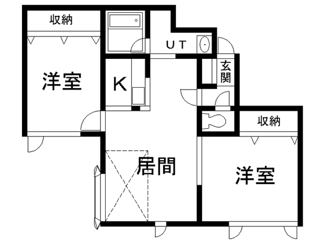 ソレイユ南の間取り