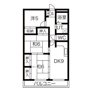 神明マンションの間取り