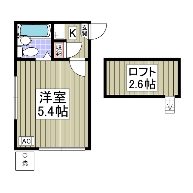 グリーンハイツ　上尾の間取り