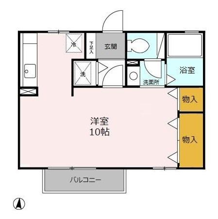 ジェムの間取り
