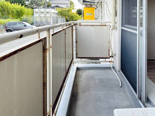 バルコニー　ビレッジハウスの同一物件・同一タイプの間取りの写真です