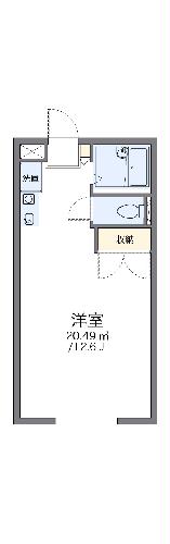 レオパレス平成の間取り