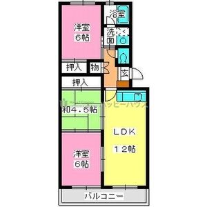 ＪＲ博多南線 博多南駅 徒歩27分 4階建 築38年の間取り写真