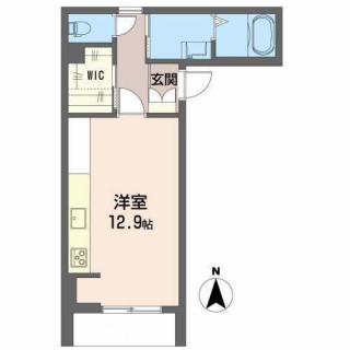 松山市真砂町のマンションの間取り