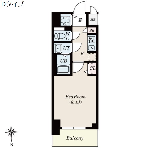 S-RESIDENCE栄eastの間取り