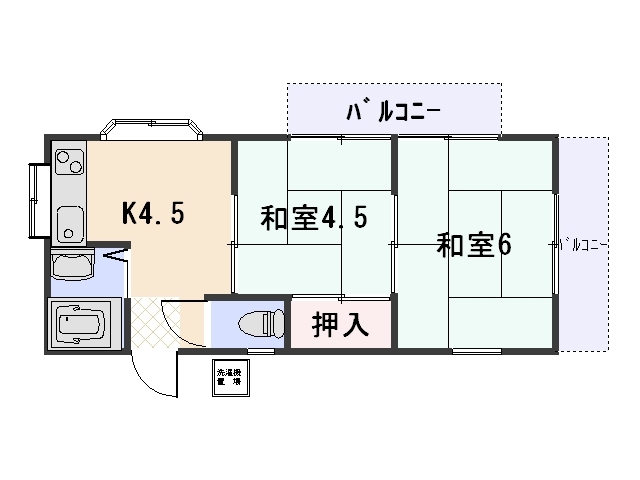 スカイヒルの間取り