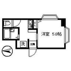 寝屋川市萱島桜園町のマンションの間取り