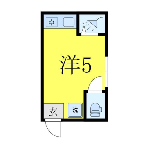 東京都板橋区板橋３（アパート）の賃貸物件の間取り
