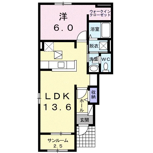 エレガンシアの間取り